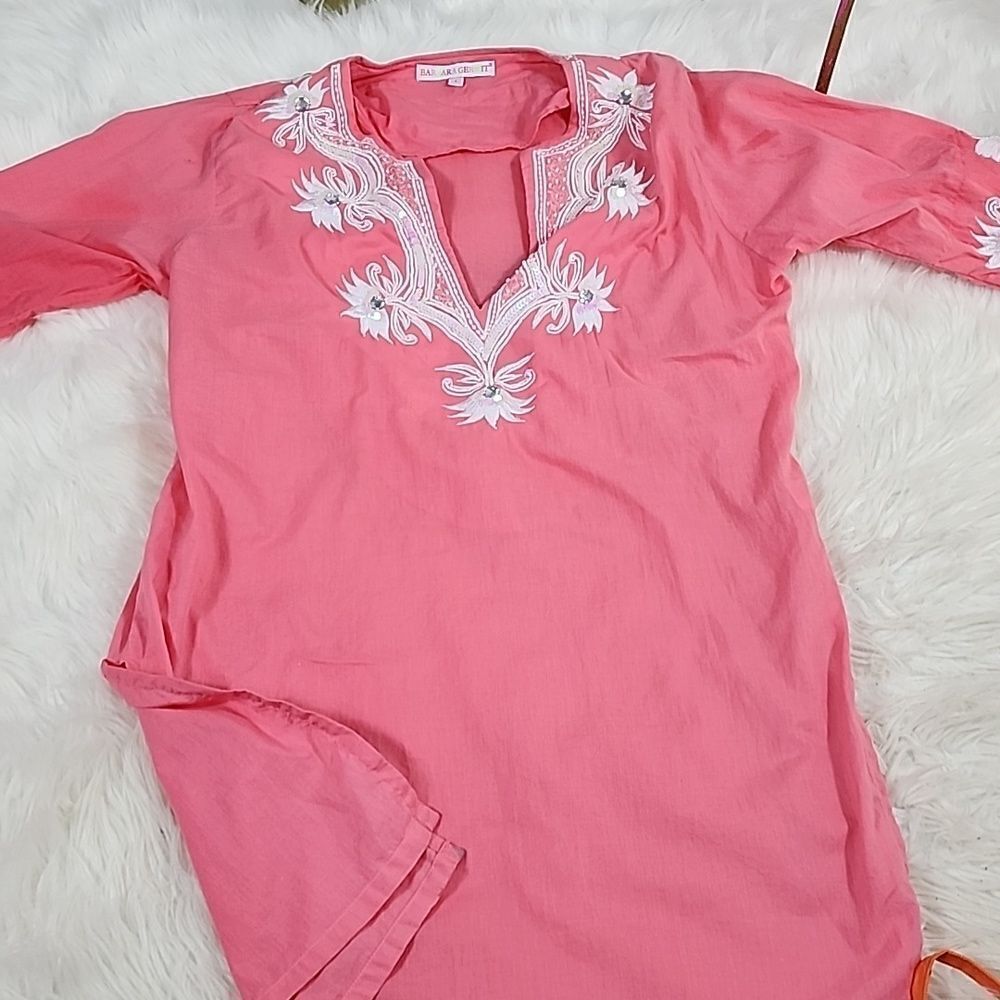 Summer Barbara Gerwit Embellished Sequin, Rhinestone and Seed Bead Tunic